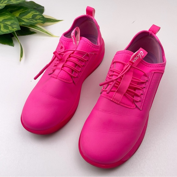 clove Shoes Clove Classic Sneakers Work Neon Pink Nursing Running